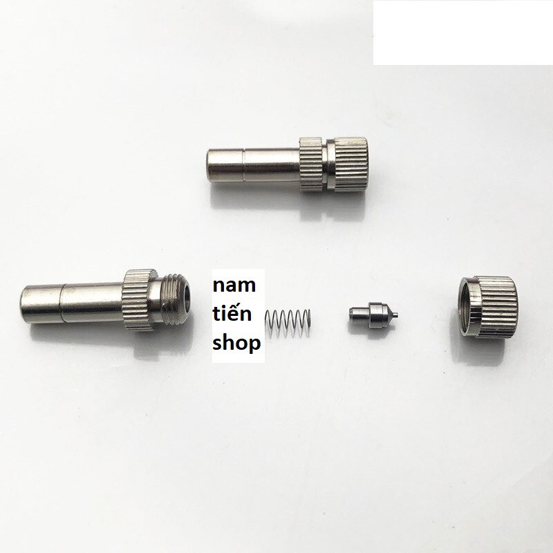 Đầu béc phun sương inox số 1-2-3-5-6-8 số lượng 1 CÁI có VIDEO test hàng