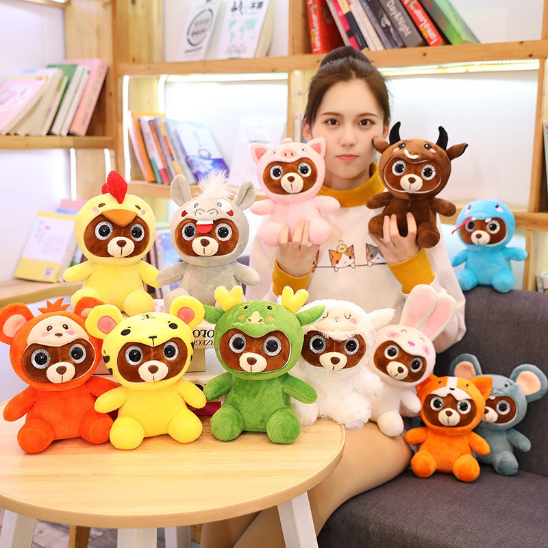 Gấu Bông Teddy Hoạt Hình 12 Cung Hoàng Đạo