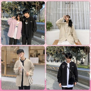 Áo khoác cadigan tim what is love ⚡️hàng loại 1⚡️ chất nỉ bông cotton dày mịn