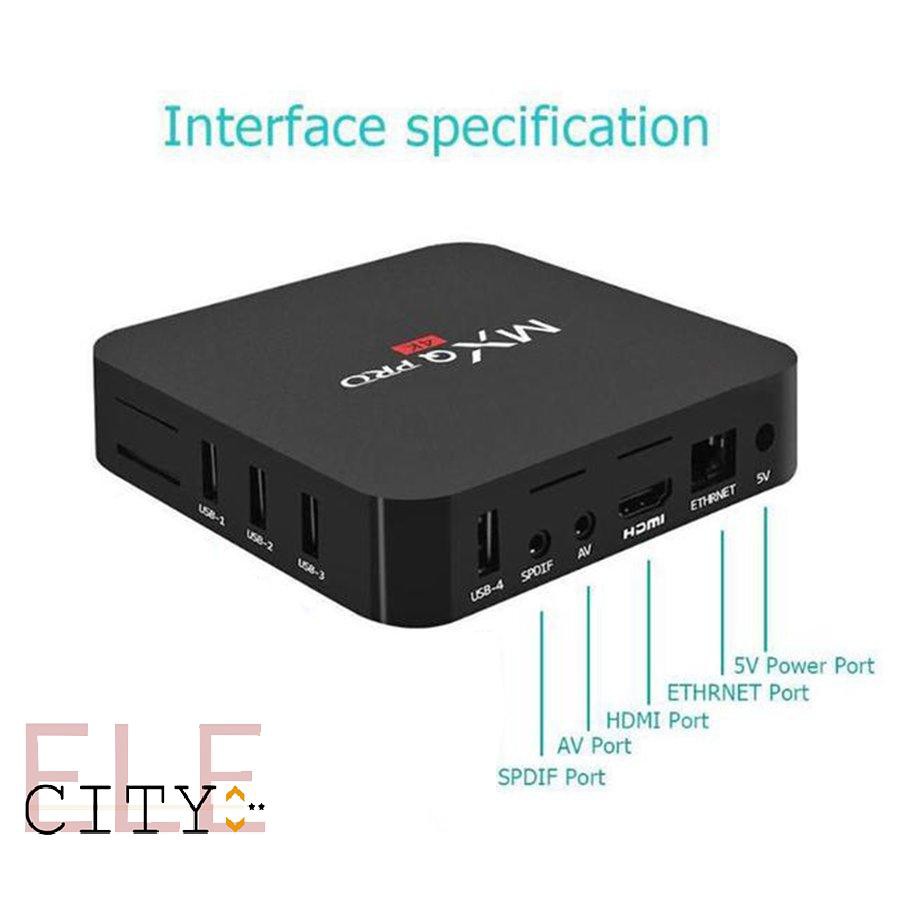 Ele】⚡⚡Android TV box MXQ PRO 4K RK3229 Android:7.1 1G + 8GĐã cài sãn xem truyền hình 1000 kênh YouTube Facebook chơi game vv