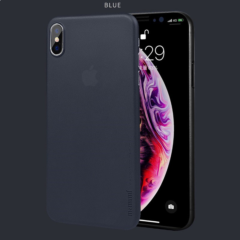 Ốp lưng Memumi cho iPhone Xs Max, iPhone Xr/X/Xs, iPhone 6/6S/7/8 Plus, iPhone 6/6S/7/8 siêu mỏng 0.3 mm, bảo vệ camera