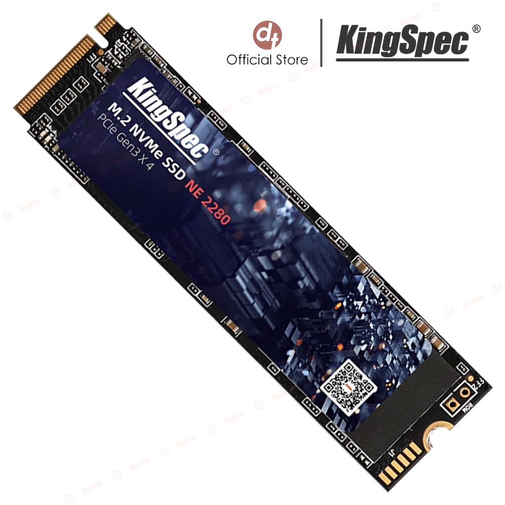 Ổ cứng SSD KingSpec 128GB / 256GB / 512GB , M2 PCIe NVMe cho PC Laptop | NE Series - Hàng Chính Hãng