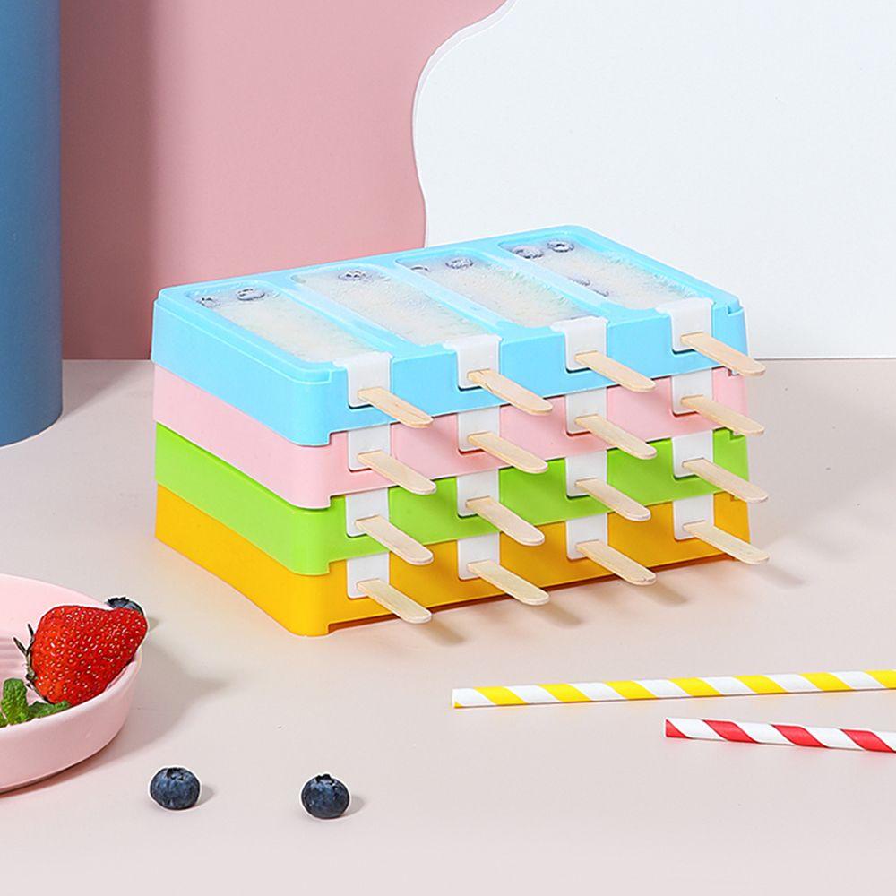 CONOPERY Khuôn Làm Kem Que / Sô Cô La Tiện Dụng Cho Gia Đình DIY