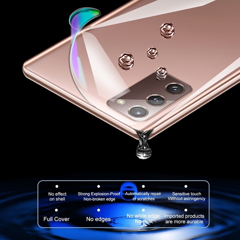 Miếng Dán Màn Hình HD Hydrogel Bằng TPU Chống Trầy Xước Chống Rơi Chống Thấm Nước Bảo Vệ Toàn Diện Cho Samsung S22 / Plus / Ultra