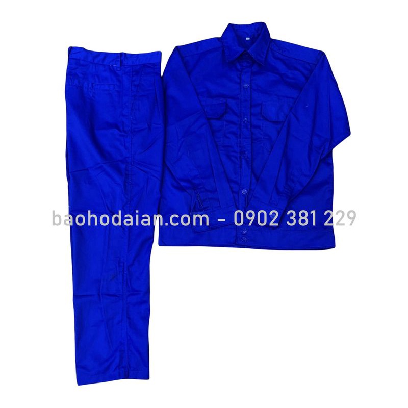 Quần áo đồng phục công nhân vải kaki 65/35 thấm hút mồ hôi