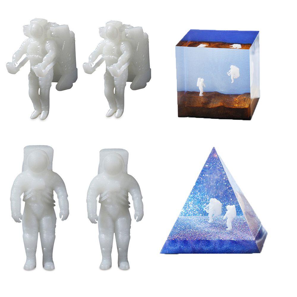 1 / 2 Khuôn Làm Trang Sức Bằng Nhựa Resin Mini DIY
