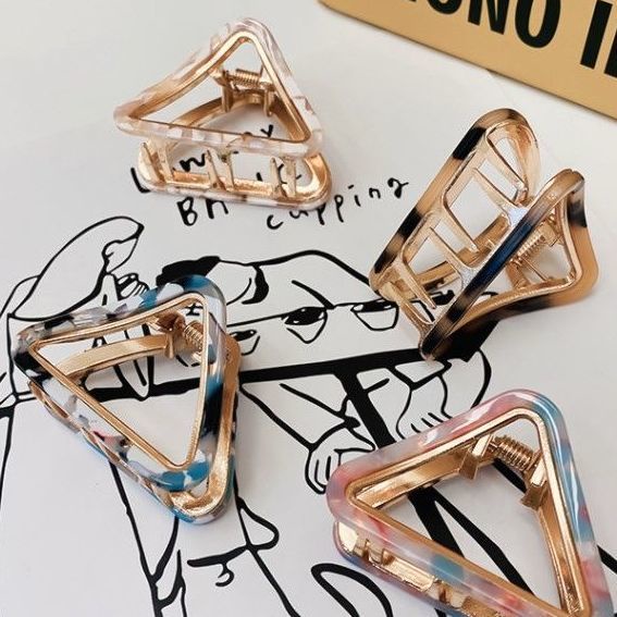 Kẹp Tóc Kim Loại Hàn Quốc 2022 Kẹp Tóc Nửa Lưng