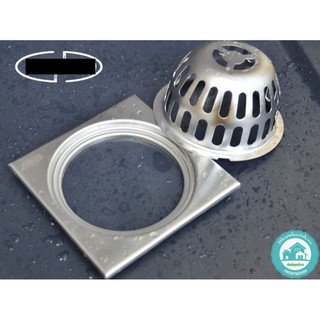 Phễu Thoát Sàn Ban Công Inox TS101 (ROOF DRAIN)