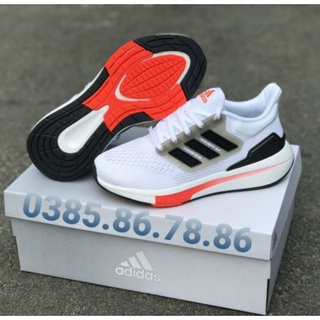 Giày adidas eq21 runing white/black/red nam/nữ 2021
