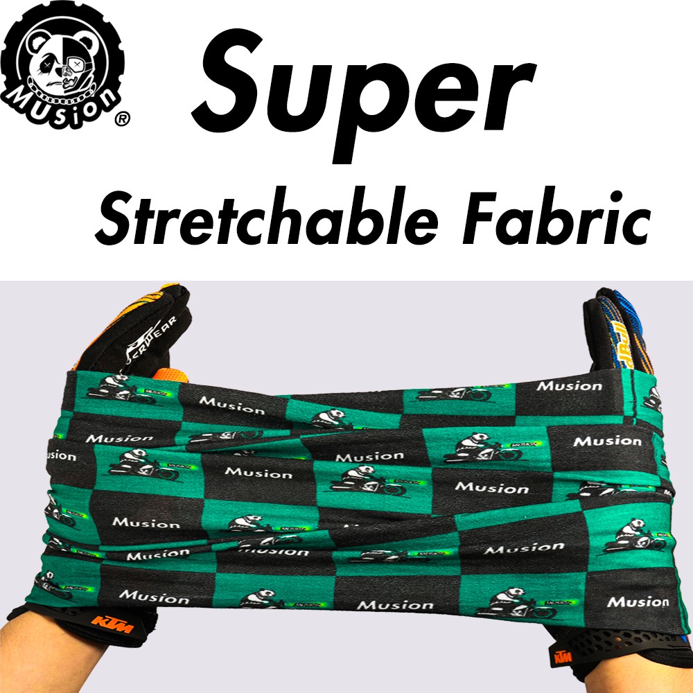 Harley Digital Printed Buff Mask UPF 30+ Khăn mặt cho cưỡi mô tô / xe đạp / câu cá và thể thao ngoài trời