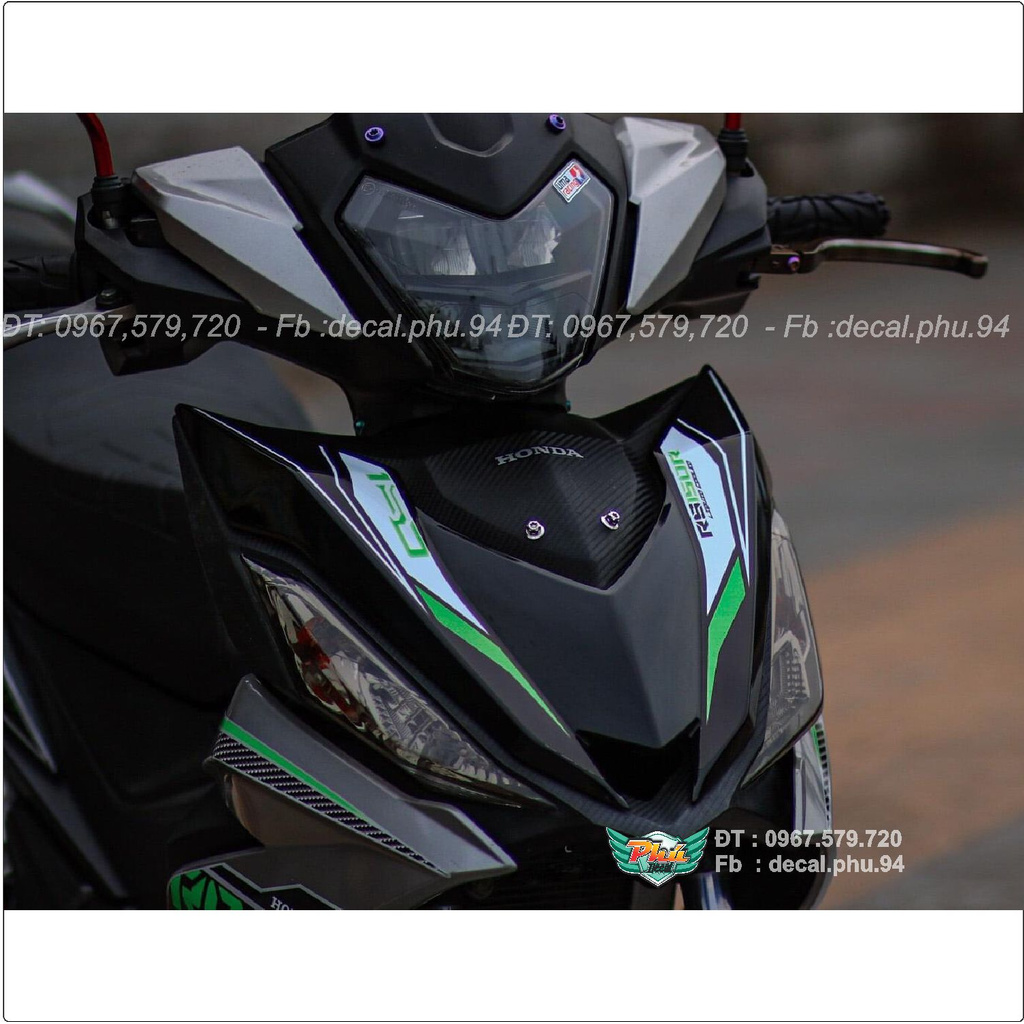 Tem rời Winner RS bạc đen 2021 (J)