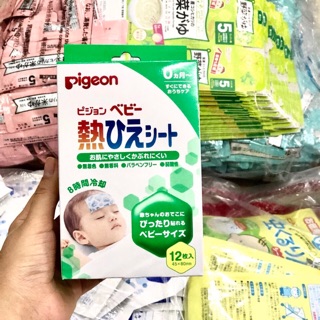 MIẾNG DÁN HẠ SỐT PIGEON HỖ TRỢ MẸ XỬ LÝ KHI BÉ SỐT CAO