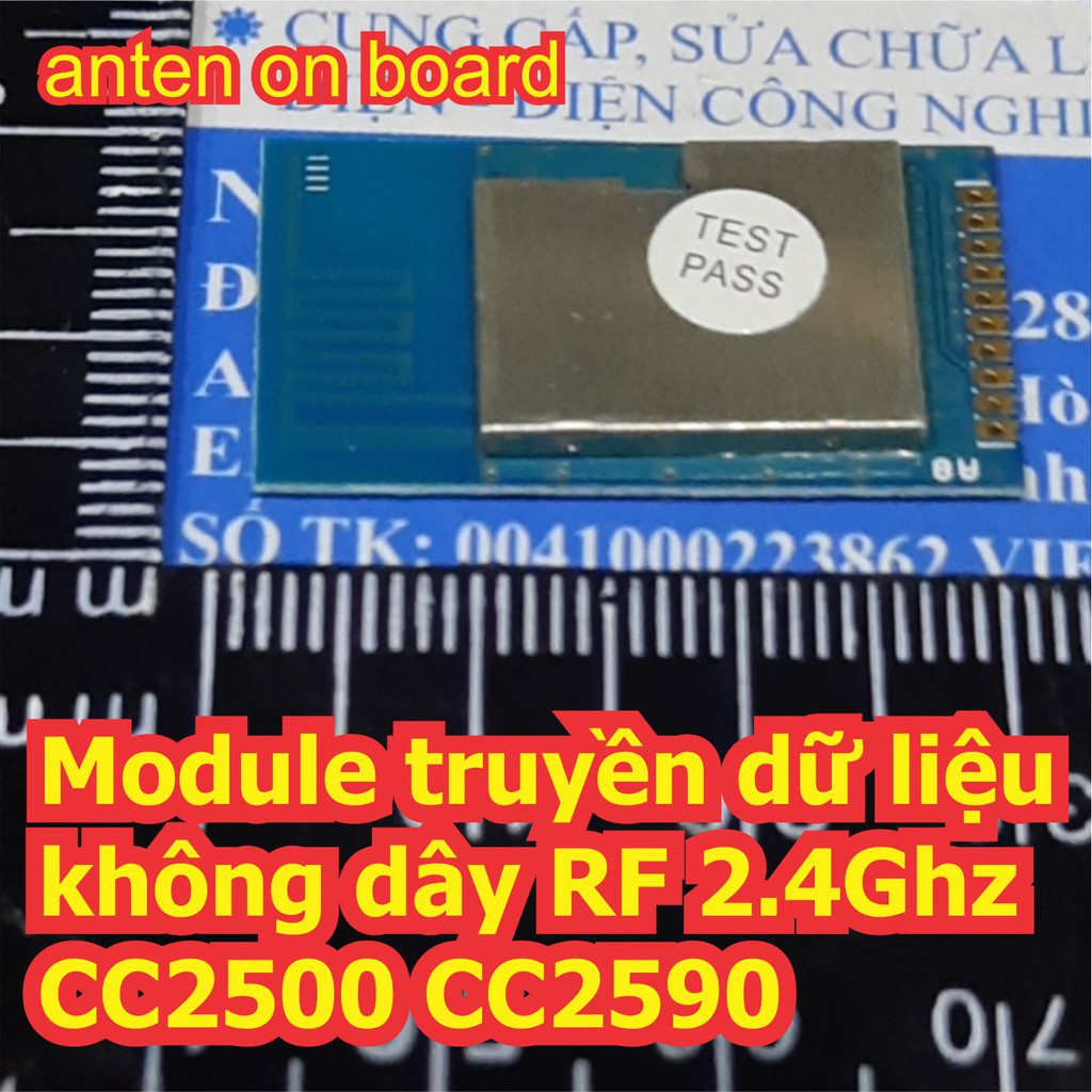 Module truyền dữ liệu không dây RF 2.4Ghz CC2500 CC2590 2591 kde7158