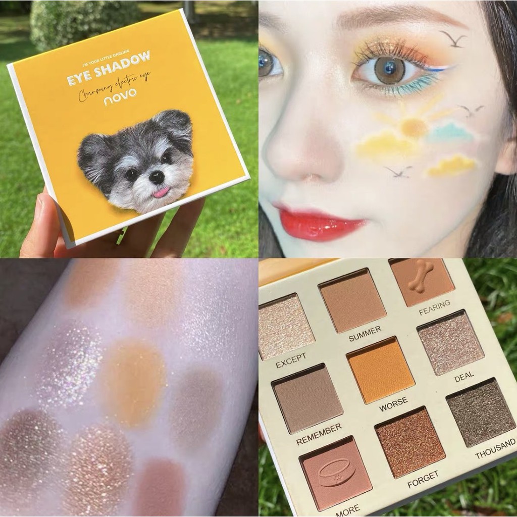 [NOVO] Bảng mắt 9 ô Novo Charming Electric Animal (N5342) | BigBuy360 - bigbuy360.vn
