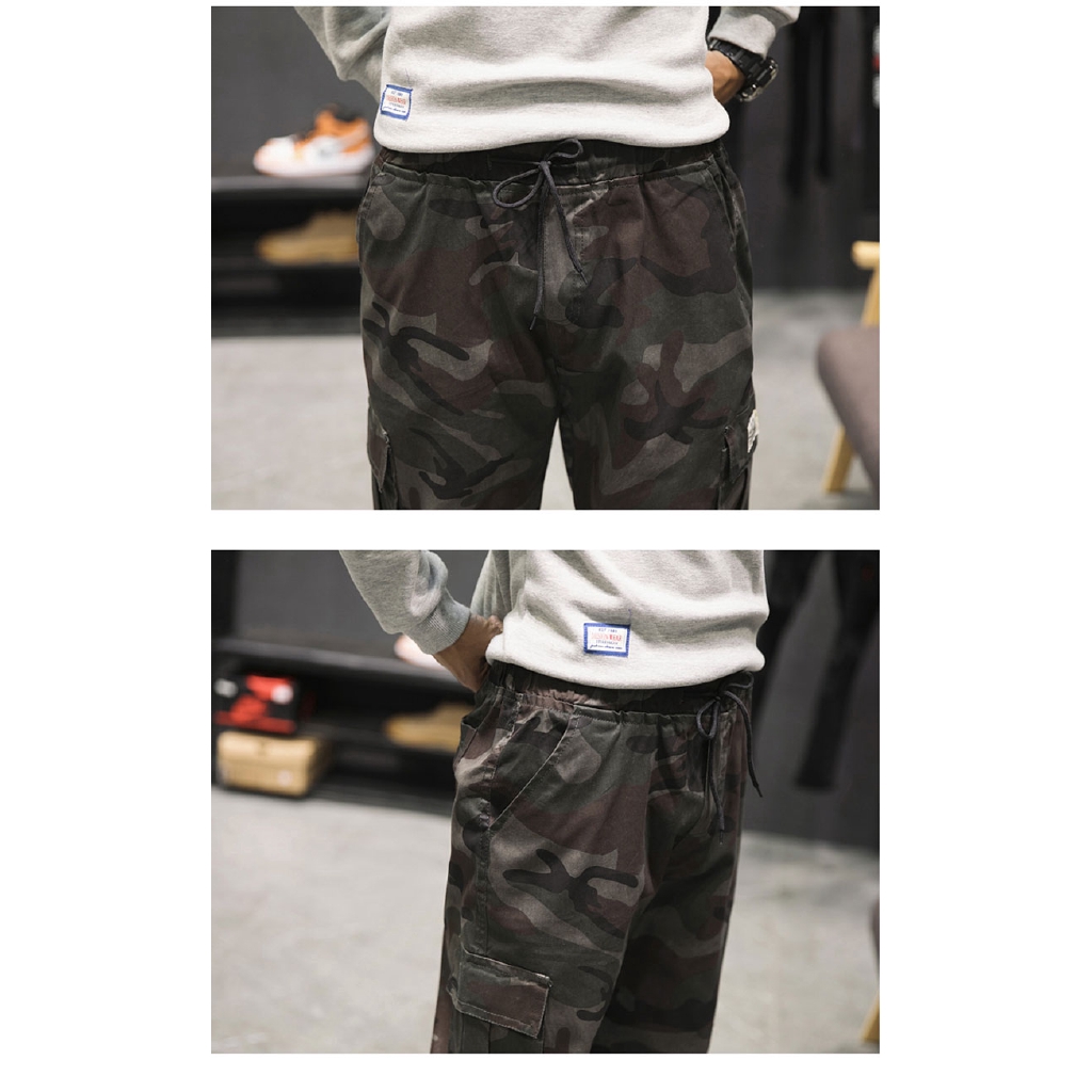 Quần jogger nam họa tiết camo M-4XL # 9025