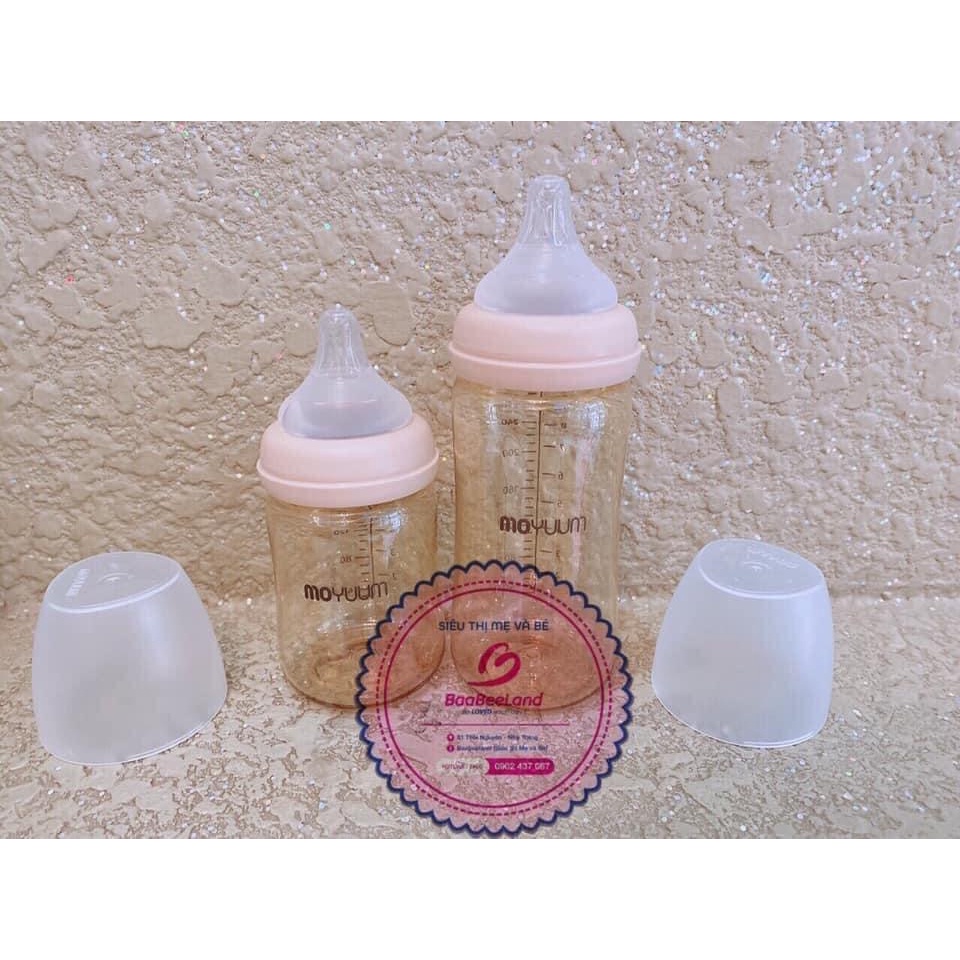 Bình và núm ti Moyuum nội địa Hàn - BAABEELAND