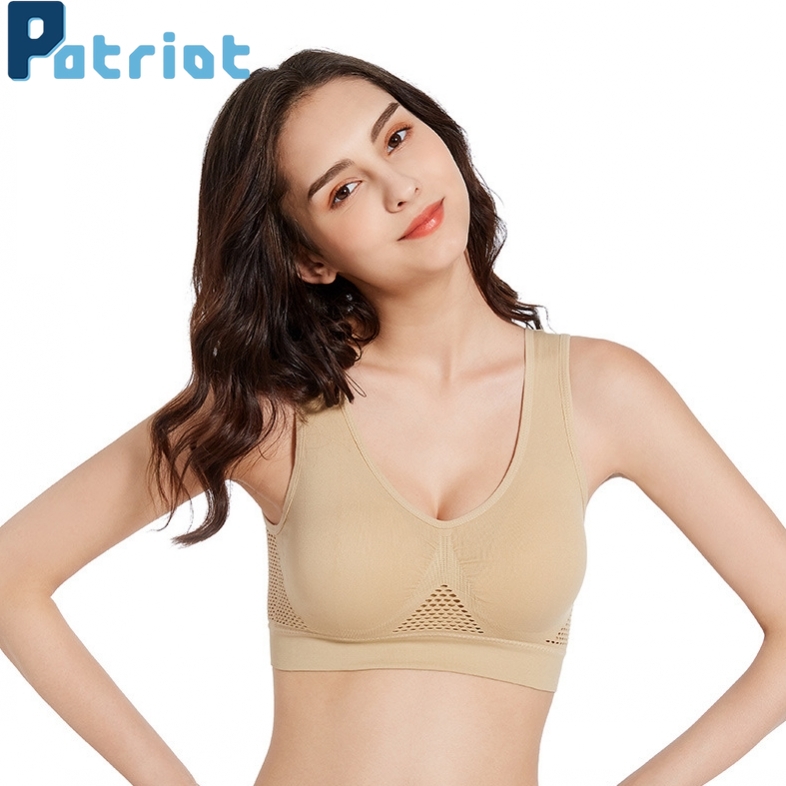 Áo ngực thể thao liền mạch thoáng khí chống sốc cho nữ