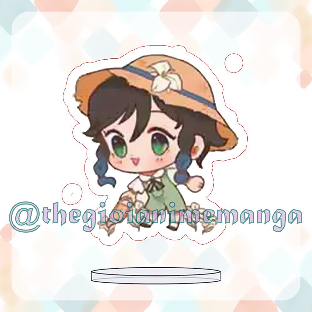 ( MINI 3cm ) Mô hình Standee GENSHIN IMPACT anime chibi mica trưng bày nhiều mẫu