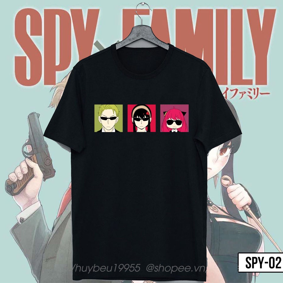 Top 4 Áo thun Anya Smug Face Spy x Family unisex nam nữ mẫu HOT giá rẻ vô địch