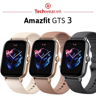 [Trả góp 0%] Đồng hồ Huami Amazfit GTS 3 quốc tế full tiếng việt | phân phối chính hãng Bảo hành 12 tháng