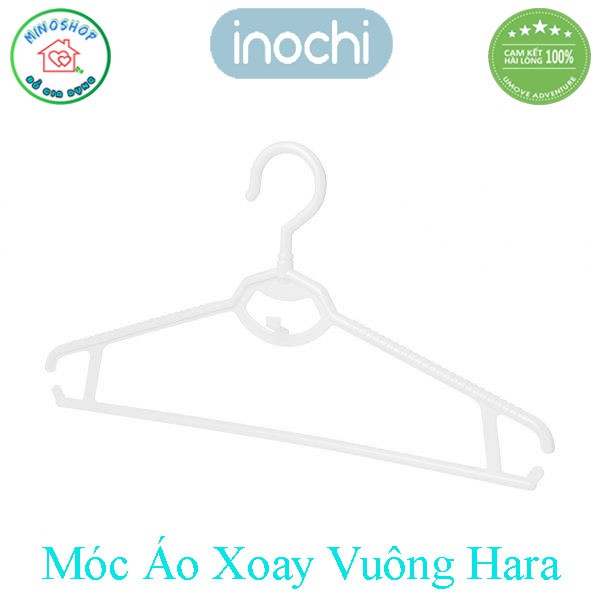 [ Set 5] Móc Quần Áo Vuông Cổ Xoay Hara 175, Móc Áo Xoay Thông Minh Cao Cấp