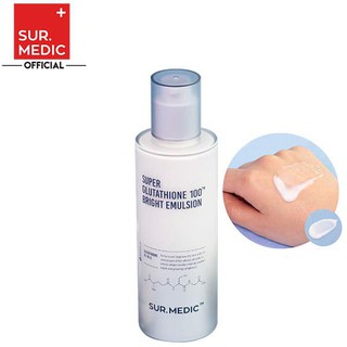 Sữa Dưỡng Trắng Da Sur.Medic Super Glutathione 100 Bright Emulsion | Surmedic