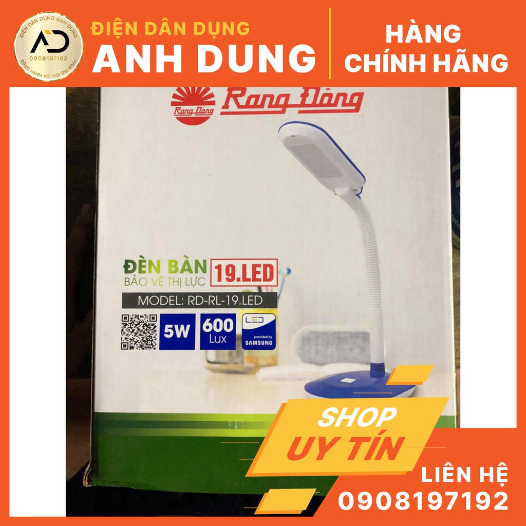 Đèn bàn LED bảo vệ thị lực Rạng Đông