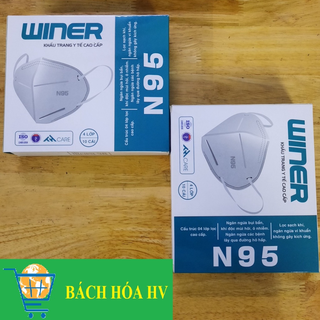Combo 2 khẩu trang 4 lớp N95 - BACH HOA HV