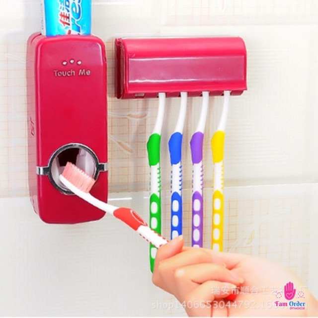 Máy xịt kem đánh răng tự động