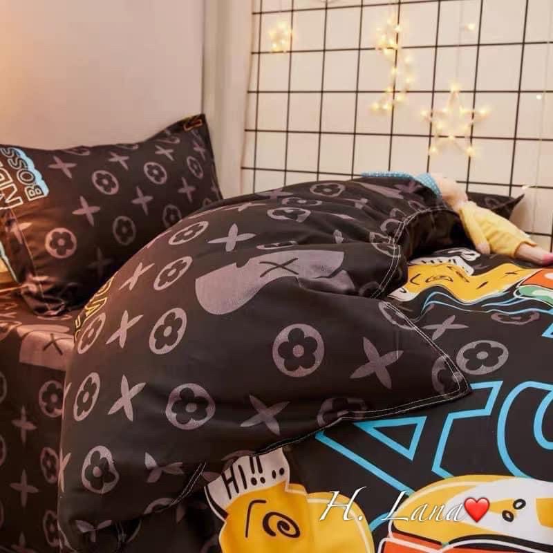 SET VỎ GA+ 2 VỎ GỐI GẤU BEARBRICK