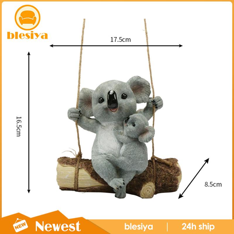 [Blesiya] Tượng Gấu Koala Trang Trí Sân Vườn