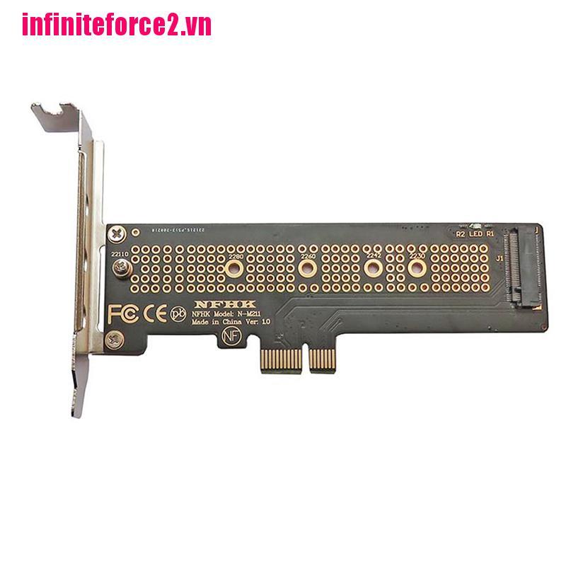 Card Chuyển Đổi Nvme Pcie M.2 Ngff Ssd Sang Pcie X1 4.0