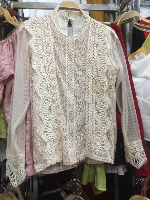 Áo bánh bèo tay voan hàng L1 Quảng Châu