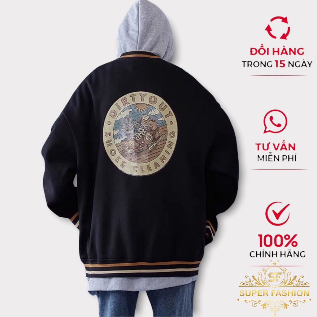 Áo khoác hoodie nam nữ  thun nỉ ngoại mềm chống nắng cực tốt thoáng mát sang trọng hiện đại SUPER FASHION