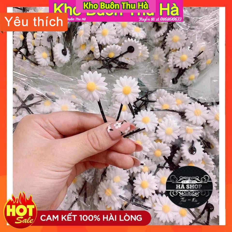 ♛FreeShip♛ KẸP TÓC HOA CÚC HOẠ MI SIÊU CUTE