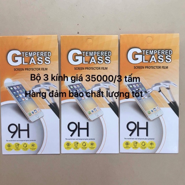 Kính M8, bộ 3 tấm kính