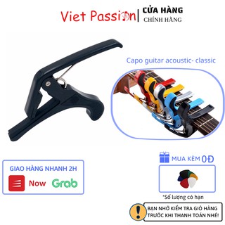 Capo guitar classic, acoustic VietPassion dành cho đàn ghita chất liệu hợp kim, chắc chắn to