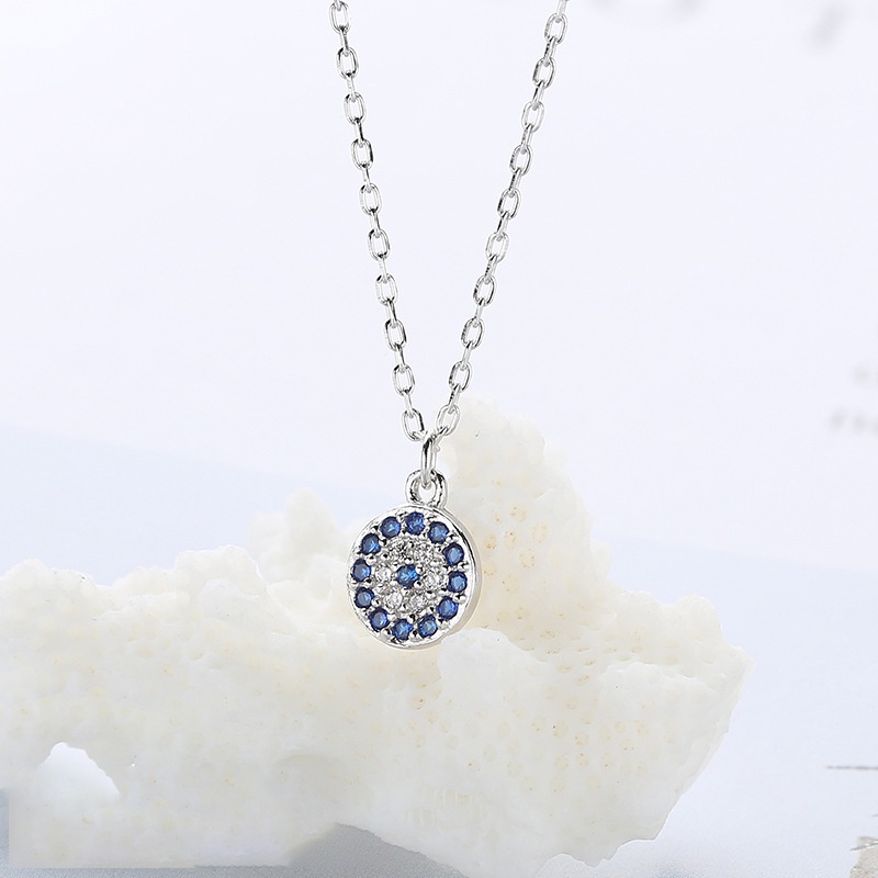 [Mẫu mới] Dây chuyền nữ đính đá bạc thiết kế đơn giản có thể điều chỉnh độ dài XB-DB40 Bảo ngọc jewlery