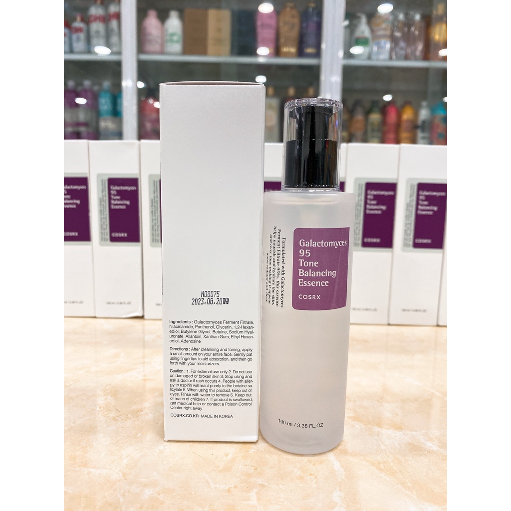Tinh Chất Cosrx Galactomyces 95 Tone Balancing Essence Làm Sáng Da Hàn Quốc 100ml