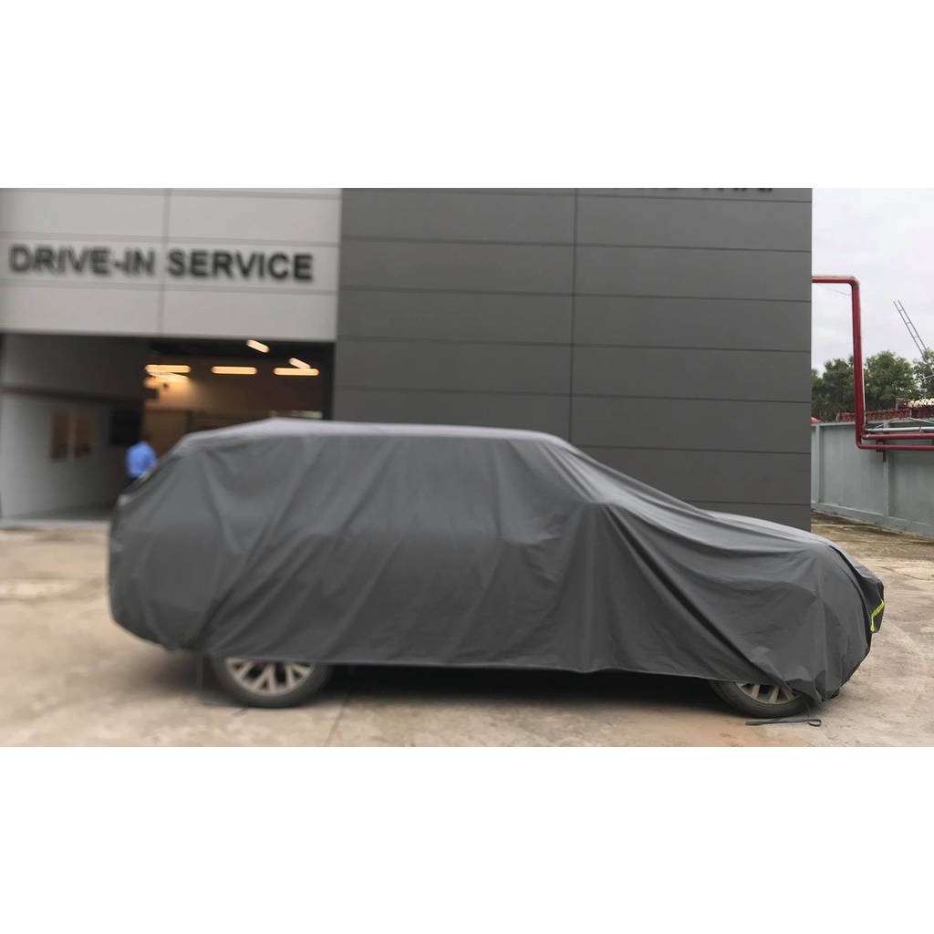 Bạt phủ xe ô tô dòng SUV cao cấp chuẩn vải dù hai lớp da chống thấm, chống nhiệt, chống bị trộm phụ tùng, áo trùm xe hơi