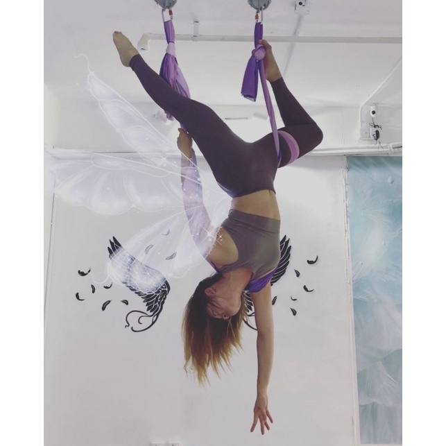 VÕNG LỤA CẦU VỒNG YOGA Elite Sport đủ phụ kiện