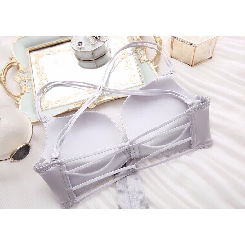 (Siêu hot) Áo lót đúc su quai chéo siêu êm mịn