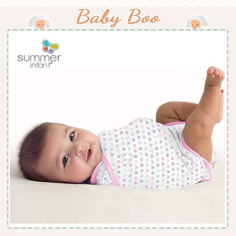 Chăn quấn Summer Infant hở chân size S [ babyboo]