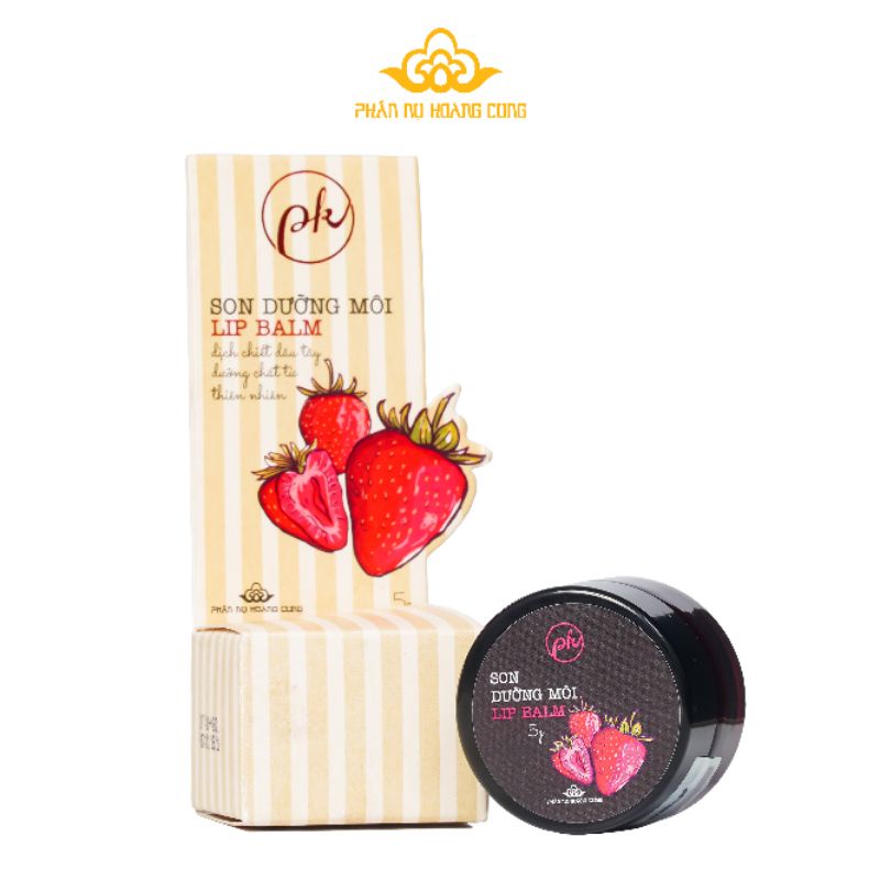 Son dưỡng môi dâu tây (lip balm)