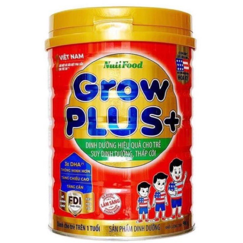 Sữa Bột Nutifood Grow Plus Đỏ 900g