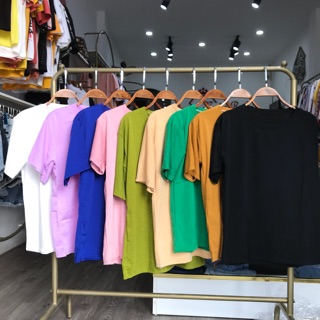 Áo thun trơn basic unisex nhiều màu ( Áo phông trơn basic)