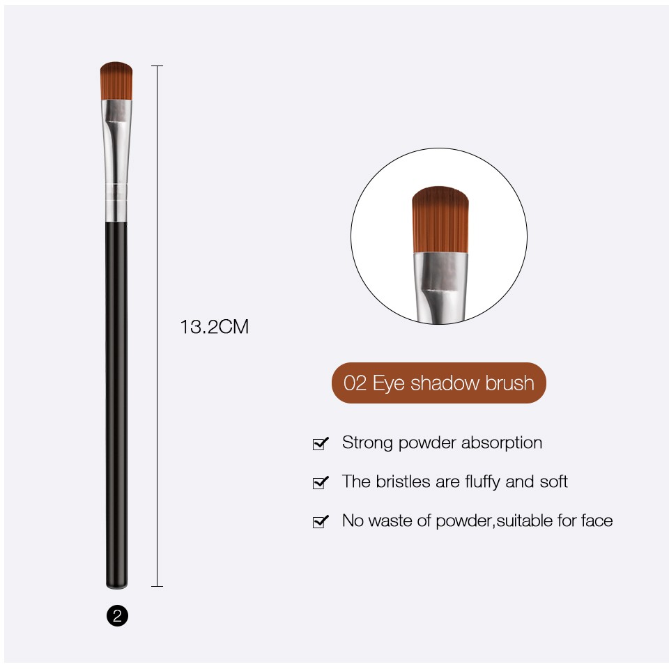 Bộ 5 sản phẩm trang điểm mắt O.TWO.O gồm phấn mắt + cọ + chì kẻ mày + bút kẻ mắt + dao cạo lông mày 160g | BigBuy360 - bigbuy360.vn