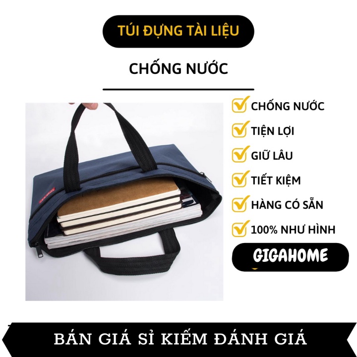 Túi vải đựng tài liệu A4 GIÁ VỐN  Túi xách công sở có khả năng chống nước, giúp bảo vệ tài liệu 8761