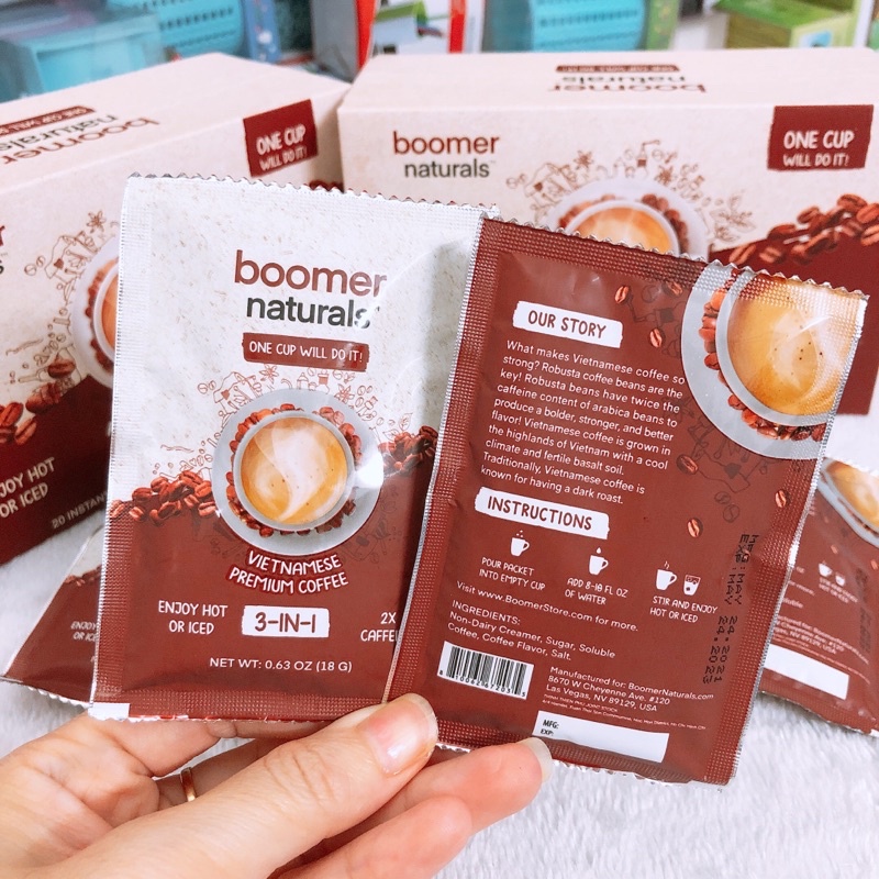 Cafe hoà tan 3 in 1 xuất Mỹ | BigBuy360 - bigbuy360.vn
