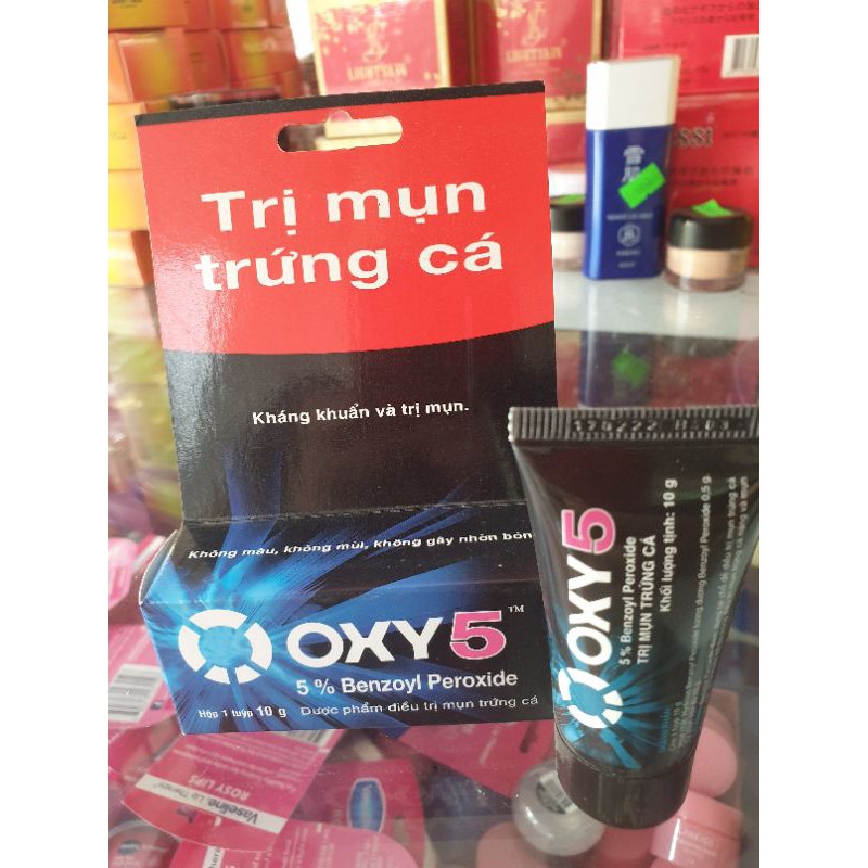 oxy 5 chấm mụn 10gr